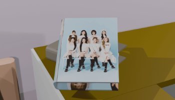 3 DIMENSI BUKU ALBUM HEARTS 2 HEARTS