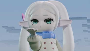 3D Karakter Frieren