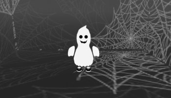 3D Karakter Stumble Guys-Dead Fred Ghost