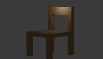 3D KURSI KAYU | | Luthfan Yusuf