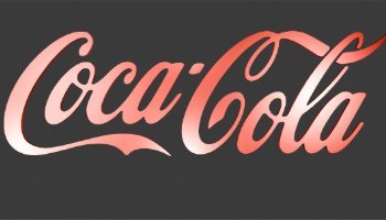 3D LOGO COCA - COLA