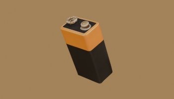 3D Model Battery - Portfolio #116