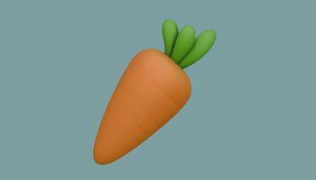 3D Model Carrot - Portfolio #134