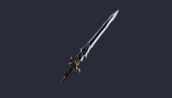 3D Model Fantasy Sword - Portfolio #94