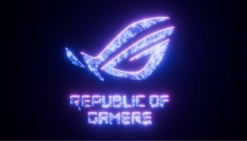 3D Model Logo ROG - Violet