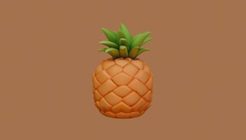 3D Model Pineapple - Portfolio #129