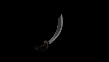 3D Model Scimitar - Portfolio #103