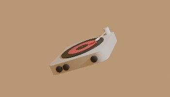 3D Model Turntable - Portfolio #4