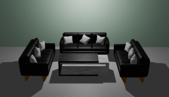 3D Sofa Meja