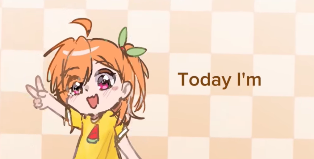 Today I'm turning into juicy orange paint