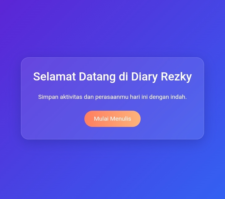 diary mamas resky boleh kali