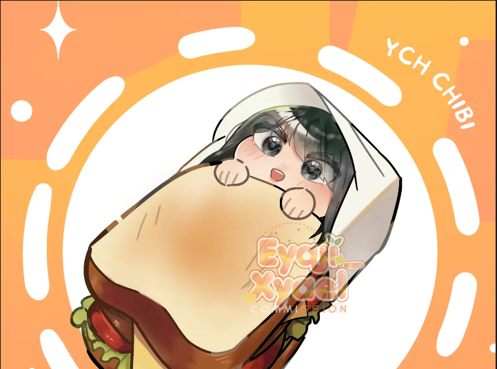 YCH Sandwich #1 🥪 - Commission Result