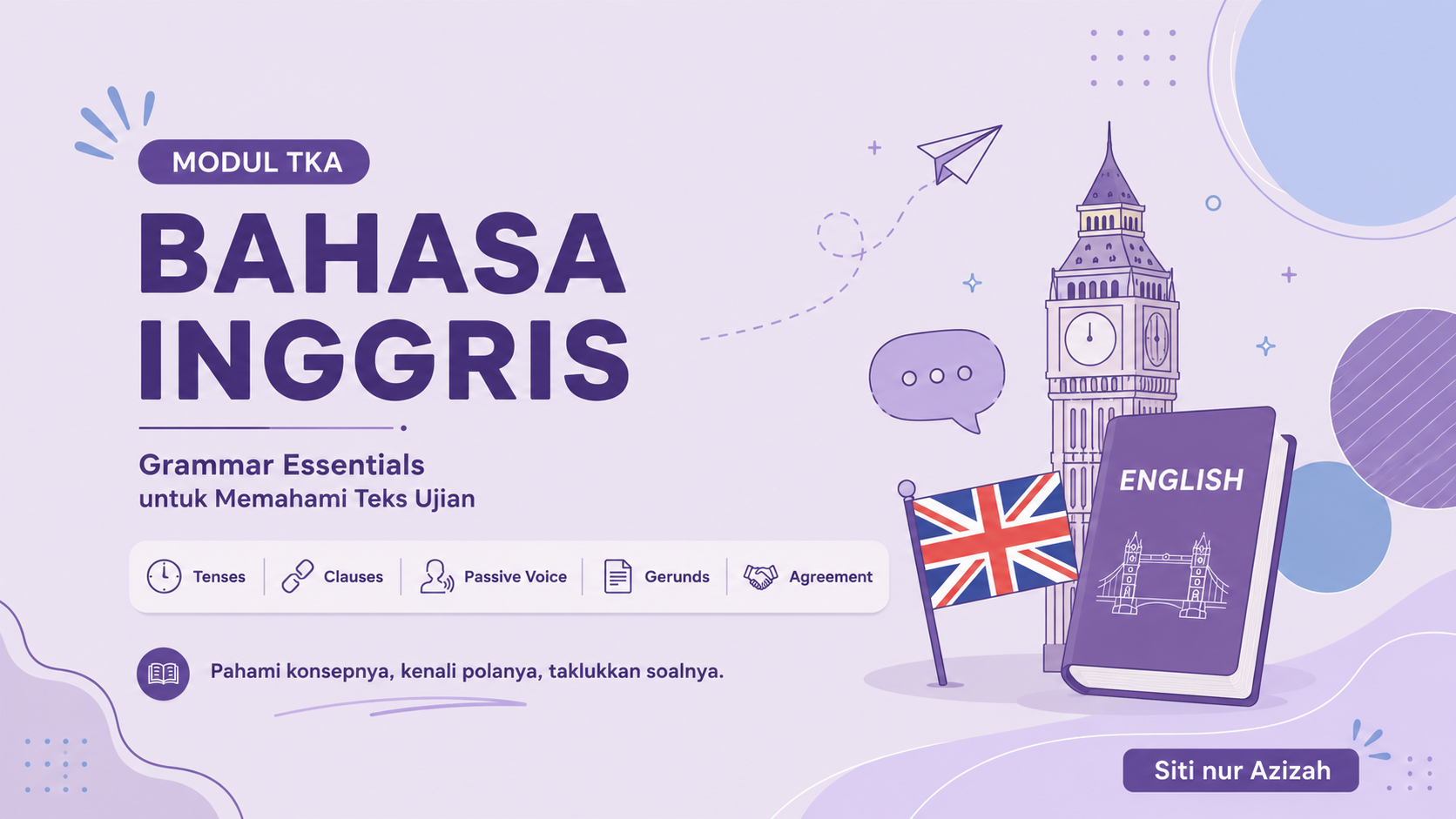 Essential English Grammar for TKA