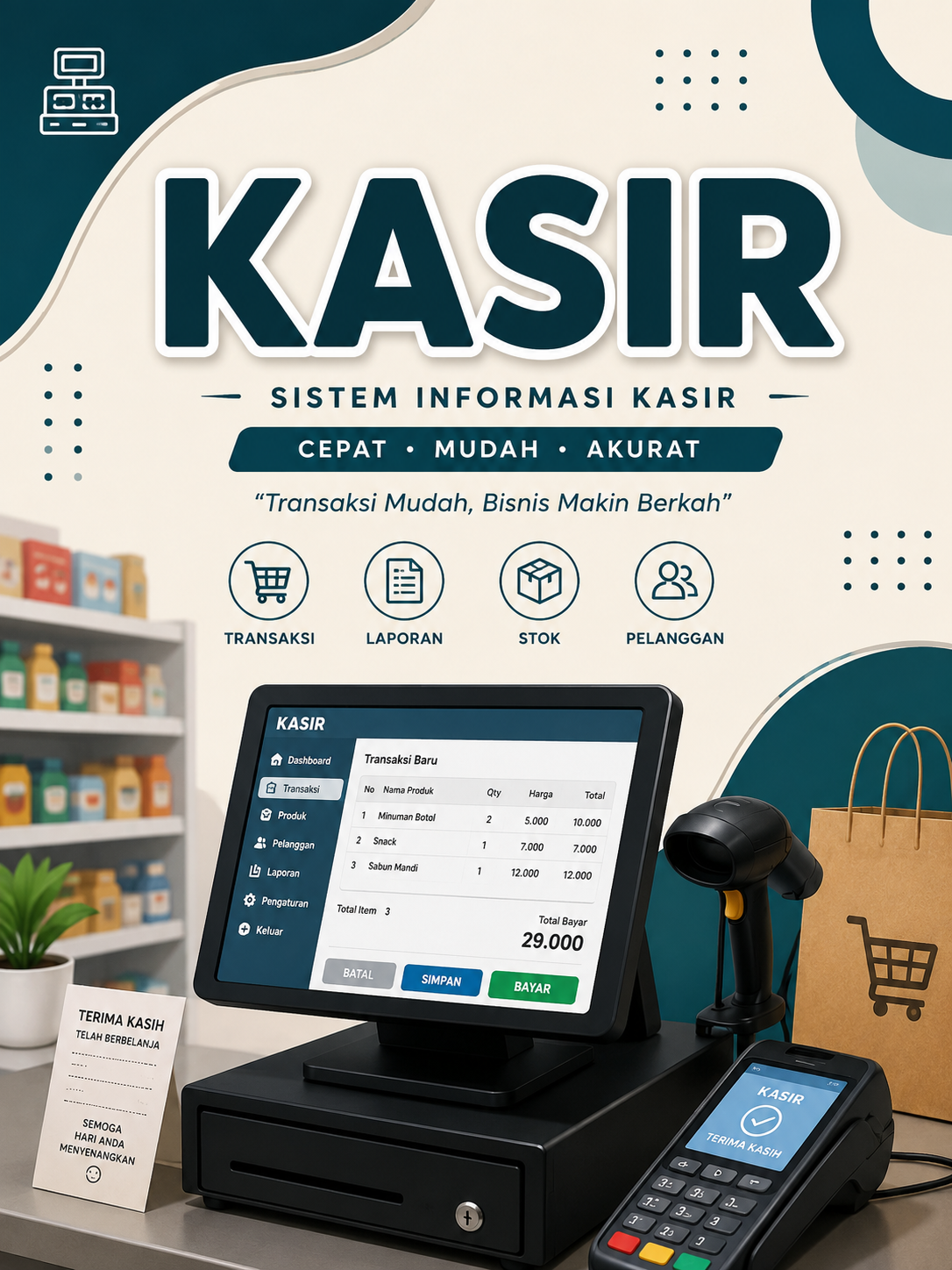 Membuat Aplikasi Kasir Android Sederhana
