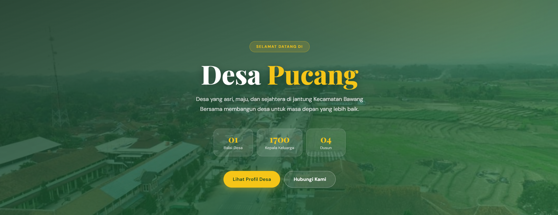 Pengembangan Website Informasi Desa Pucang