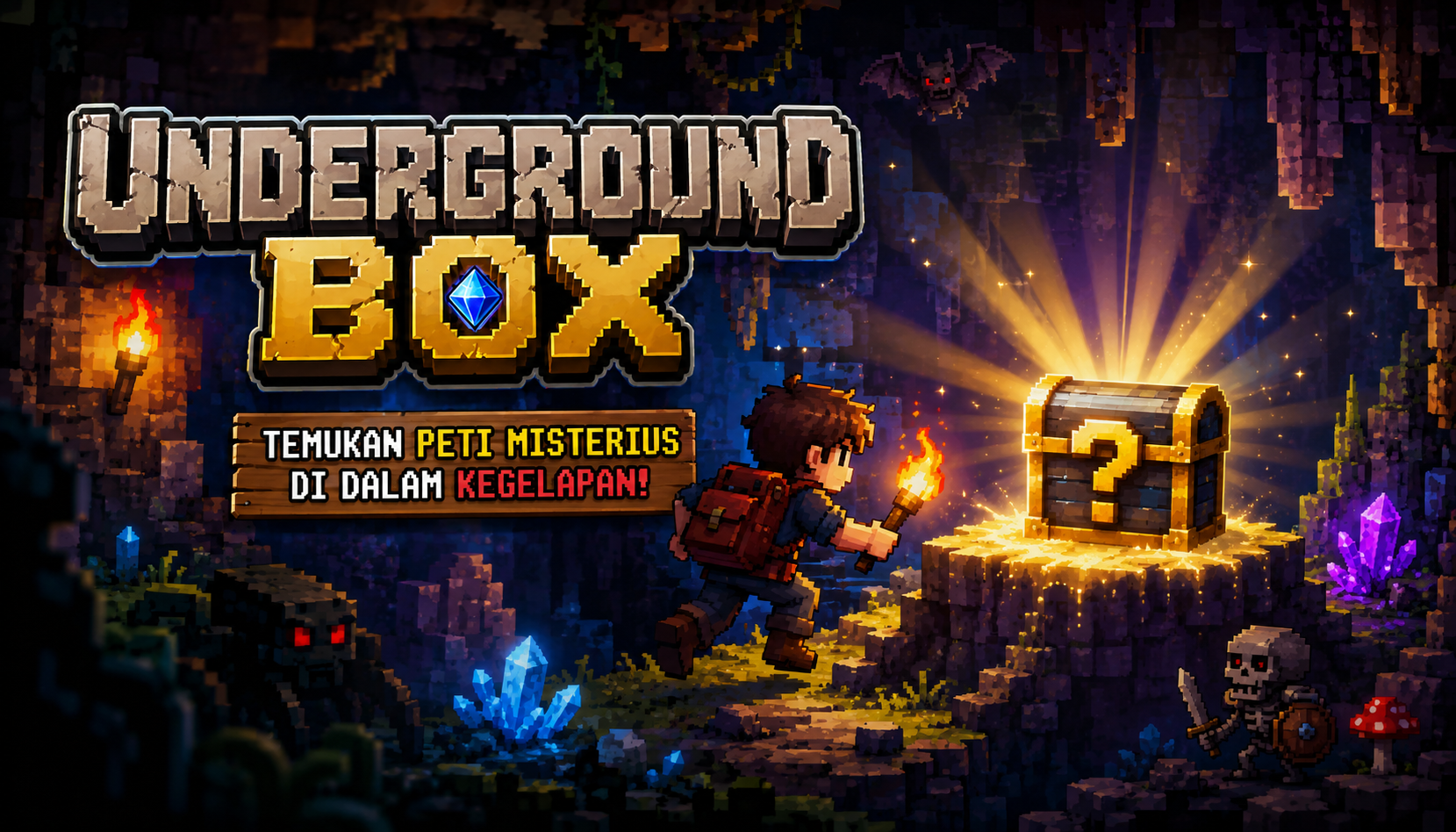 Underground Box Game Platformer Sederhana