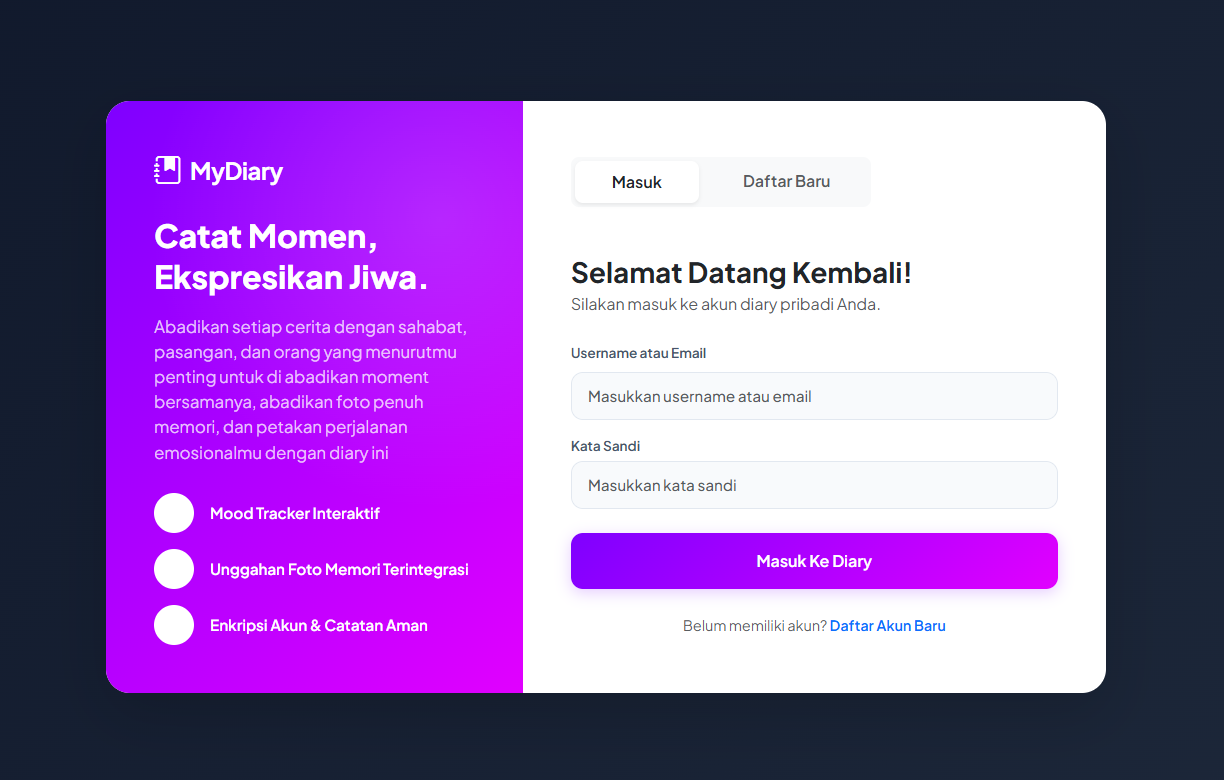 --- Website Diary Filzaa ---