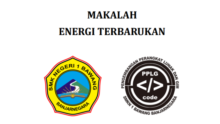 Makalah Projek IPAS Energi Terbarukan 2025 -