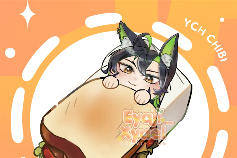 YCH Sandwich #5 🥪 - Commission Result