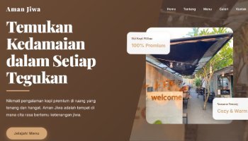 Aman Jiwa-Landing page