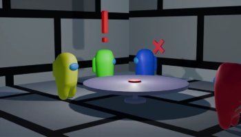 Animasi Among Us 3D