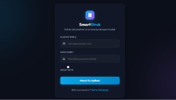 apk scan struk belanja(pengeluaran belanja) Laravel