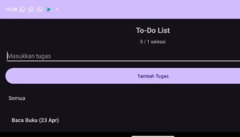 Aplikasi To Do List