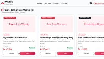 aplikasi toko bouquets online || PKWU