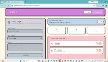 Aplikasi Web Pengingat atau Catatan "Ay0List"