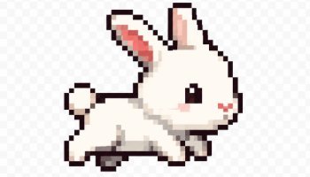 Asset karakter Kelinci pixel art