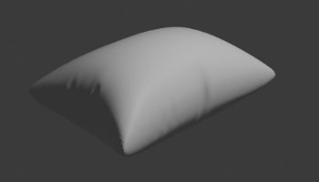 Bantal 3D Blender by Aqilla Ineky