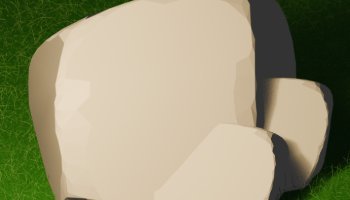 Batu Lowpoly - 3D Model