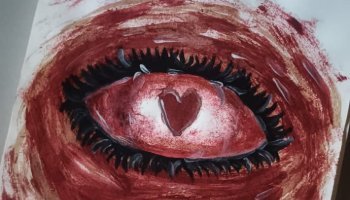 Blood Art Poker Eye As