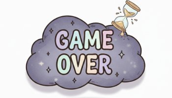 Button Game Over Dream Drifter