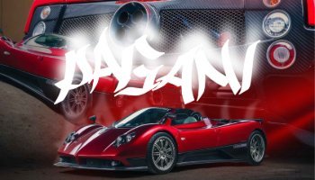 car poster P A G A N I