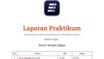 Cara Instalasi FlyEnv dan WordPress didalamnya