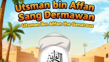 Cerita Bergambar Kisah Sahabat Nabi "Utsman bin Affan sang Dermawan"