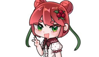 Cherry Inspired Chibi Art || Market Day Design