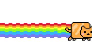 Colorful Rainbow Cat Endless Run