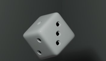 Dadu Simple - 3D Model