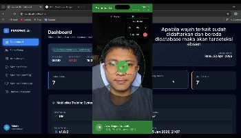 Demo Aplikasi Presensi Berbasis Face Recognition (AI)