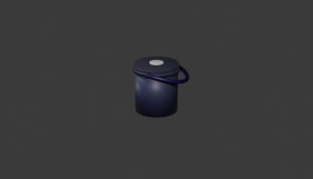 desain 3d ember buat nampung air