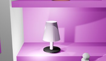 Desain 3D - Lampu Tidur