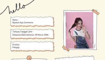 DESAIN BIOGRAFI NYOMAN AYU CARMENITA