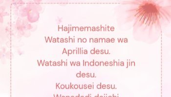 Desain Grafis Perkenalan Bahasa Jepang