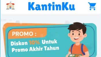 Desain UI Aplikasi Pemesanan Kantin Sekolah