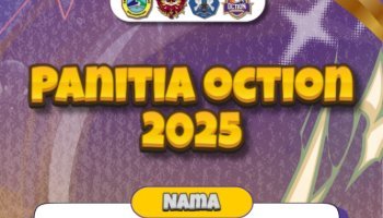 Design ID card Panitia Oction 2025