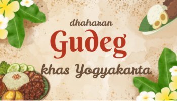 Dhaharan Gudeg khas Yogyakarta - Bahasa Jawa