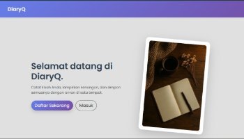 DiaryQ : Catat Kisah Anda di Sini