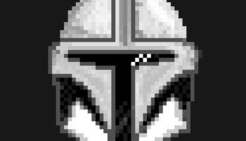 Din Djarin Mandalorian [Pixil Art]